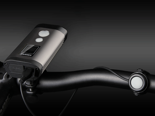 RAVEMEN PR1200 bike light, wired remote button