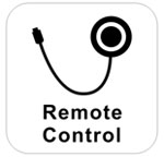 Wired remote button