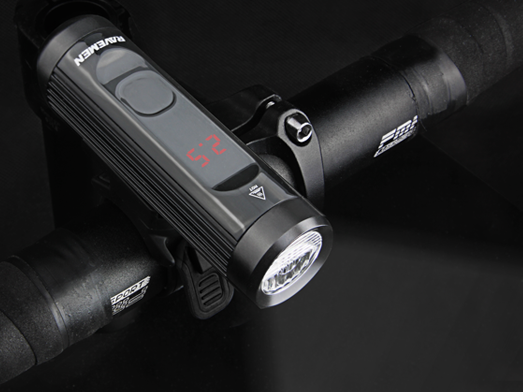 RAVEMEN CR900 bike light runtime display