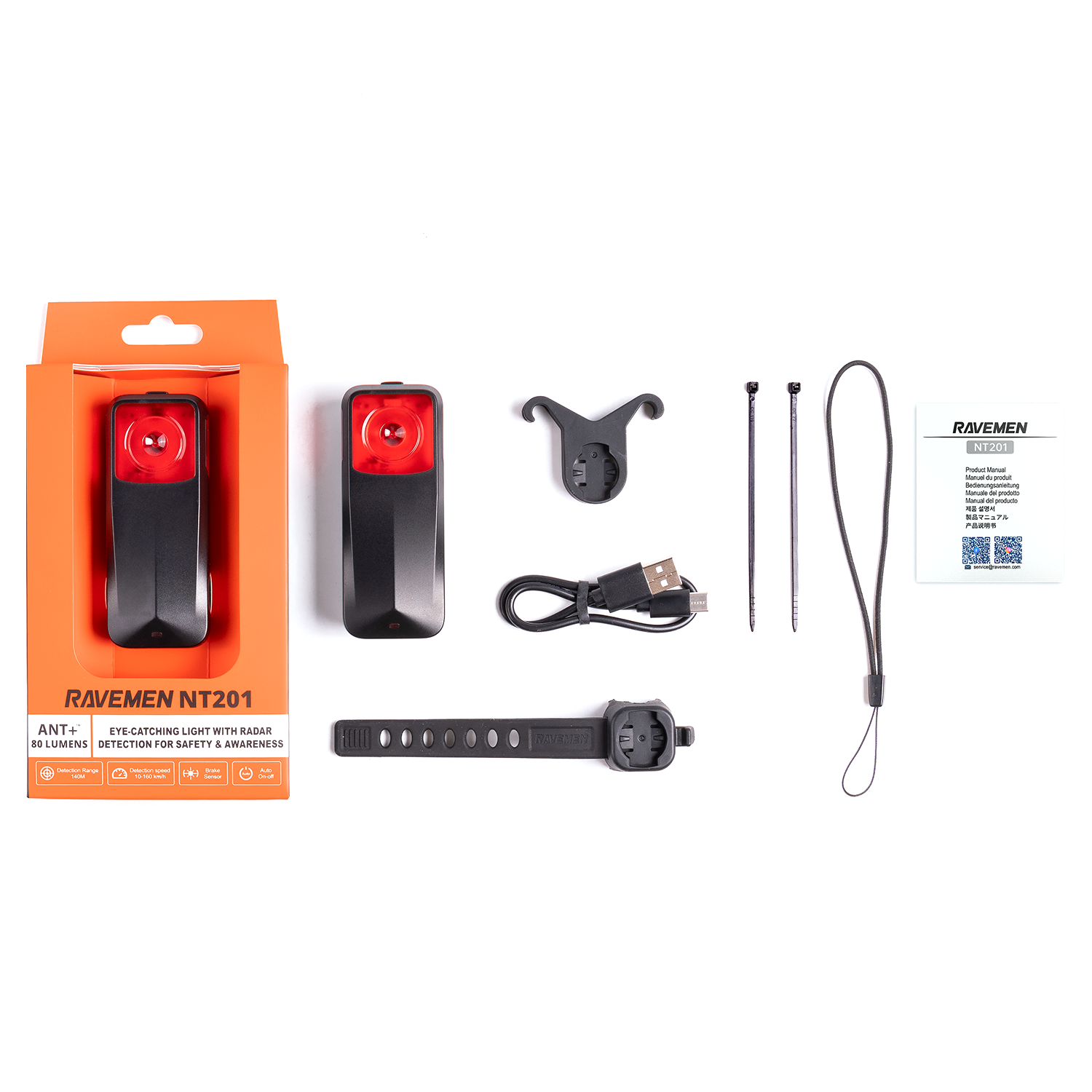 使用1回 新製品 RAVEMEN リアレーダーライトNT201 Amazon | RAVEMEN NT201 リアビューレーダー 自転車テールライト
